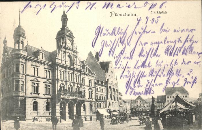 Pforzheim Marktplatz