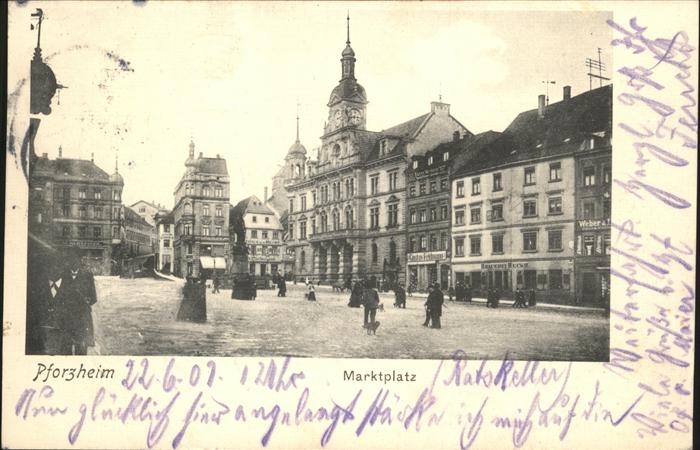 Pforzheim Marktplatz