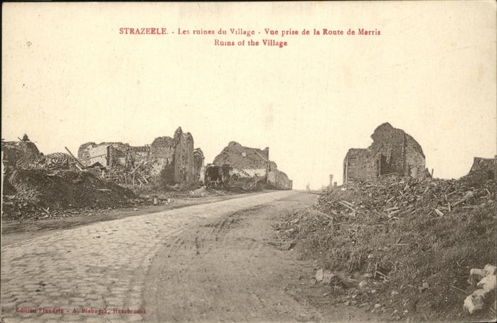 Strazeele Ruines du Village