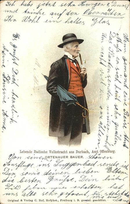 Merzhausen Breisgau Badische Volkstracht Durbach