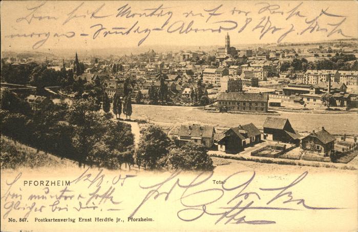 Pforzheim Totalansicht