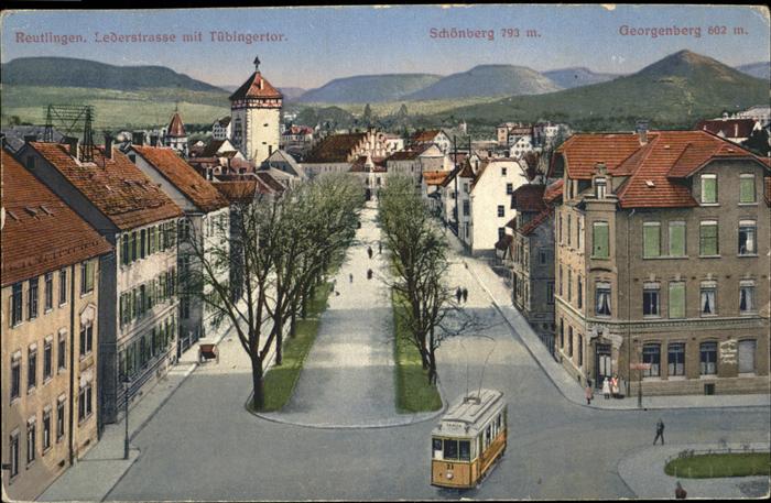 Reutlingen Ledderstraße
Tübingertor