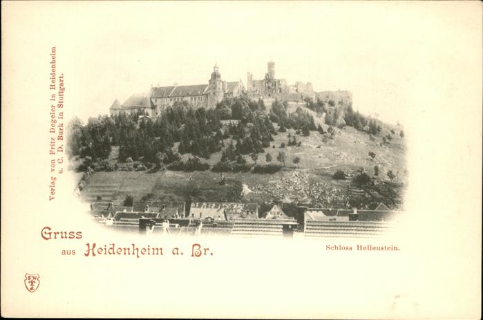 Heidenheim Brenz Schloss Hellenstein