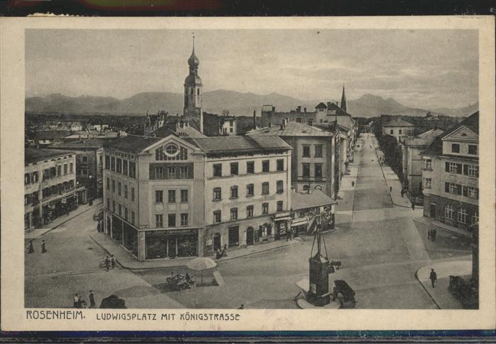 Rosenheim Bayern Ludwigsplatz