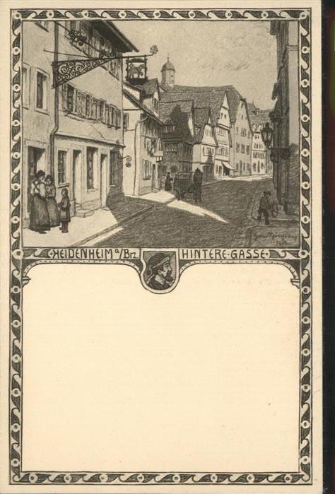 Heidenheim Brenz Hintere Gasse