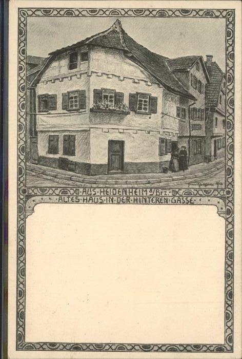 Heidenheim Brenz Altes Haus
Hintere Gasse