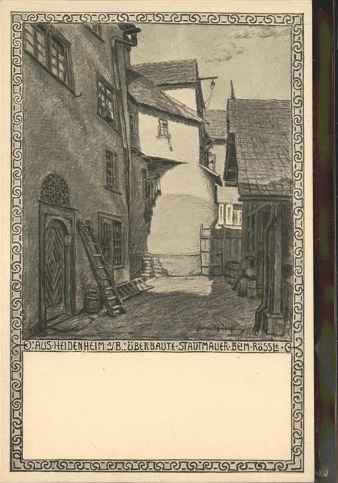 Heidenheim Brenz Stadtmauer