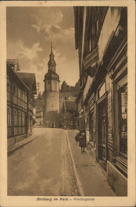 Stolberg Harz Niedergasse