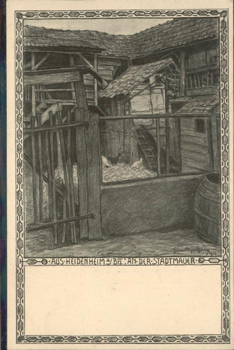Heidenheim Brenz Stadtmauer