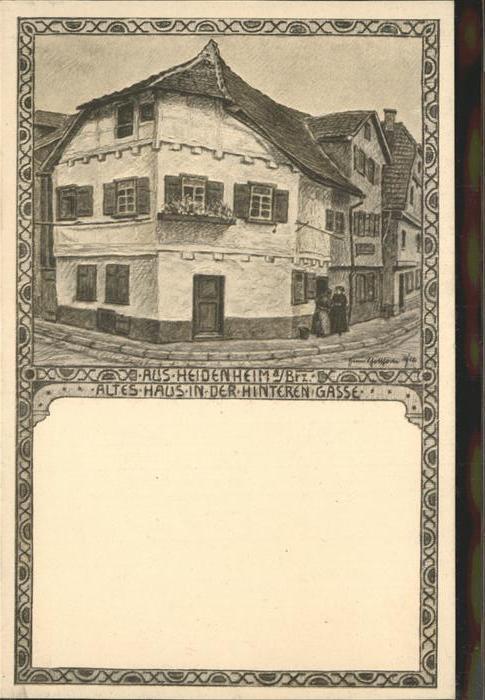 Heidenheim Brenz Altes Haus
Hintere Gasse