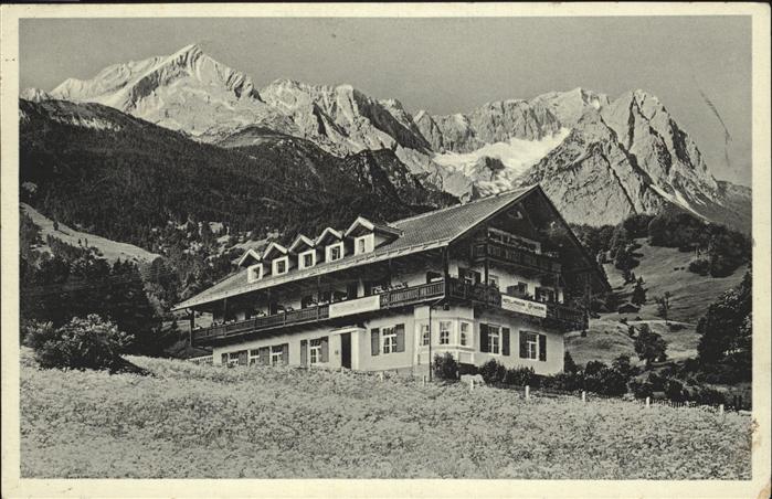 GARMISCH-PARTENKIRCHEN Bayern Hotel-Pension Hausberg