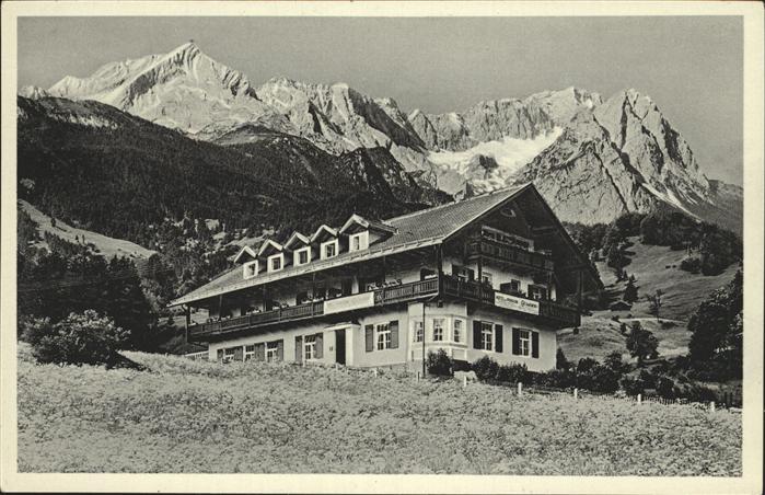 GARMISCH-PARTENKIRCHEN Bayern Hotel-Pension Hausberg