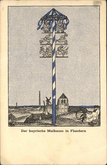 Flandern Bayrischer Maibaum