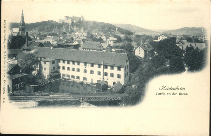 Heidenheim Brenz Teilansicht