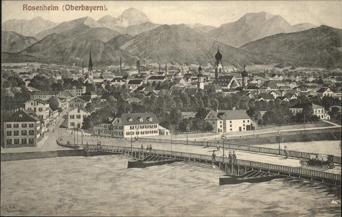 Rosenheim Bayern Panorama