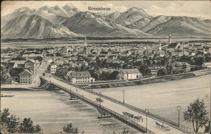 Rosenheim Bayern Panorama