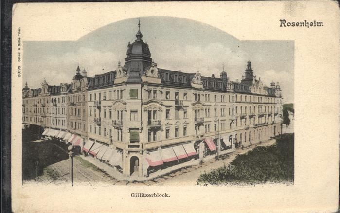 Rosenheim Bayern Gillitzerblock