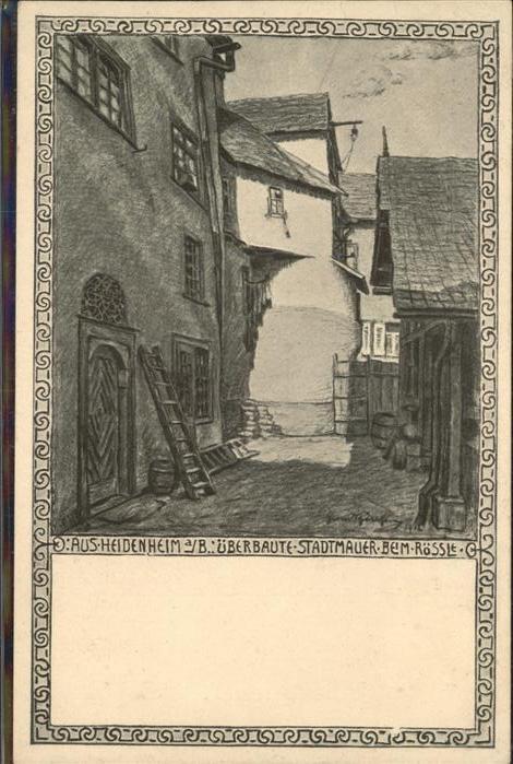 Heidenheim Brenz Stadtmauer