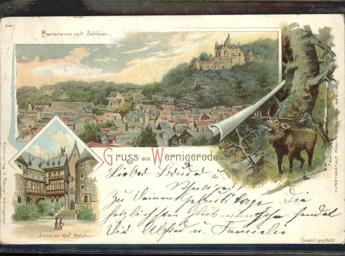 Wernigerode Harz Panorama