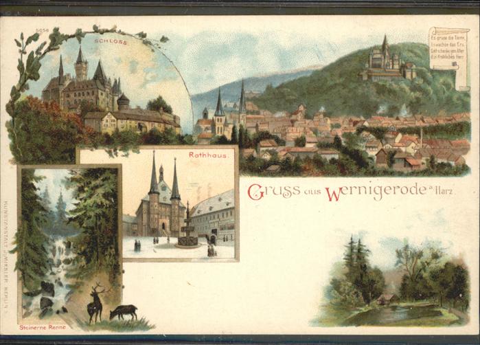 Wernigerode Harz Schloss
Rathaus