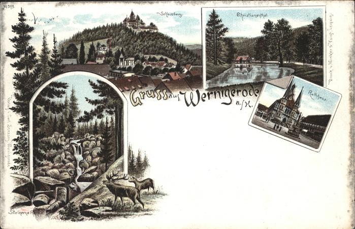 Wernigerode Harz Schlossberg