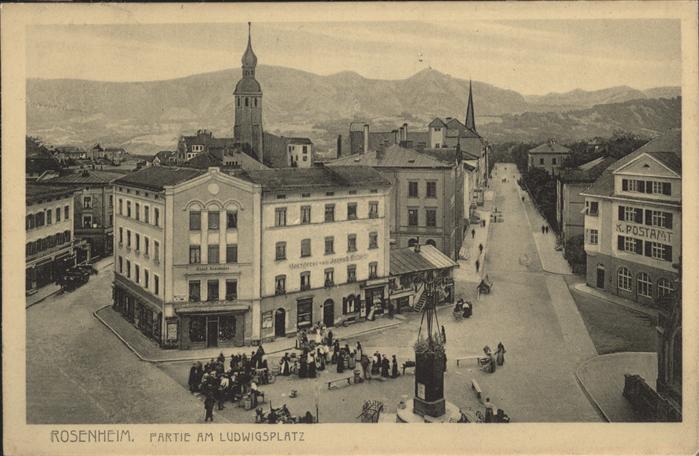 Rosenheim Bayern Ludwigsplatz