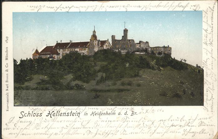 Heidenheim Brenz Schloss Hellenstein
