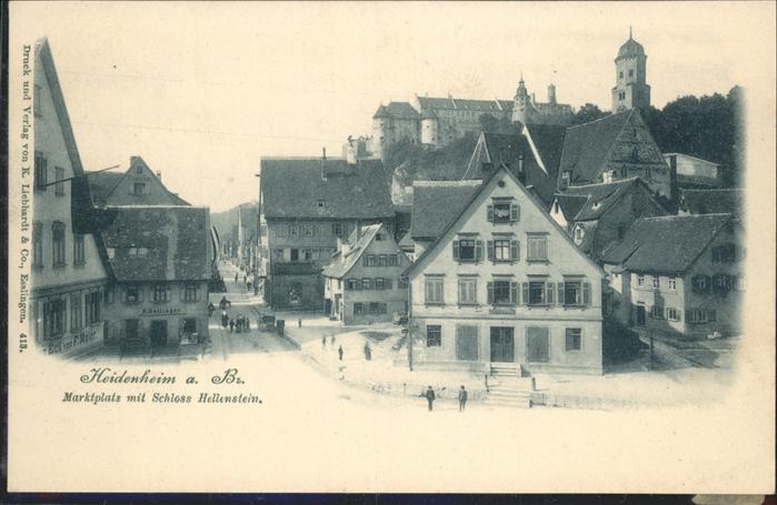 Heidenheim Brenz Marktplatz