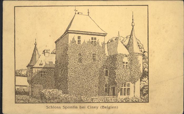 Ciney Schloss Spontin