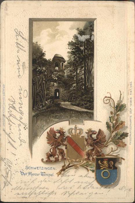 Schwetzingen Merkur Tempel