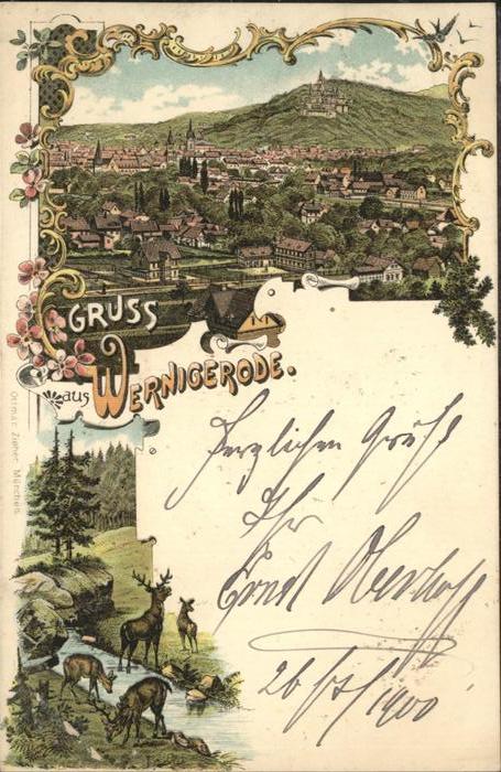 Wernigerode Harz Totalansicht