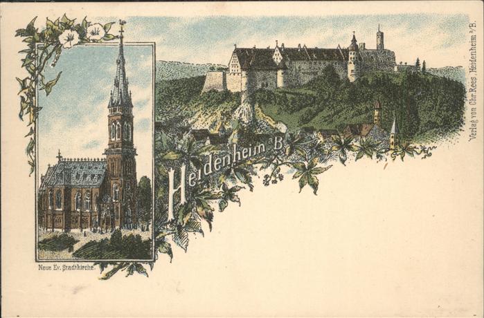 Heidenheim Brenz Schloss
Ev. Stadtkirche