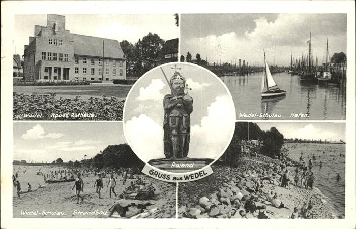 Wedel Pinneberg Hafen Strandbad Rathaus