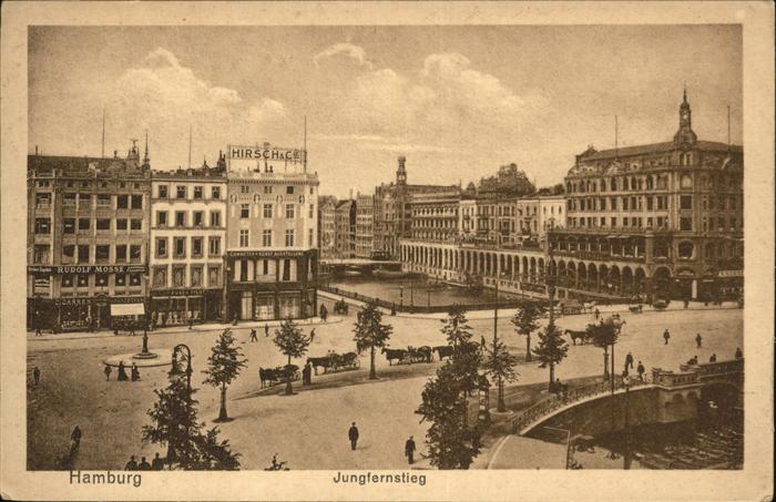 HAMBURG  CITY Jungfernstieg