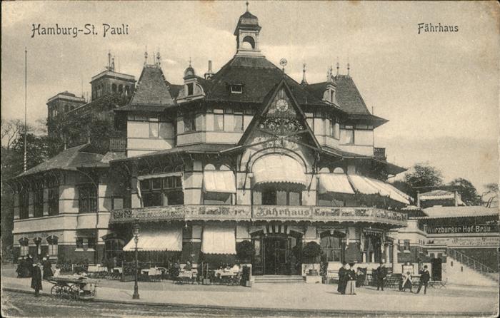 HAMBURG  CITY St. Pauli Faehrhaus