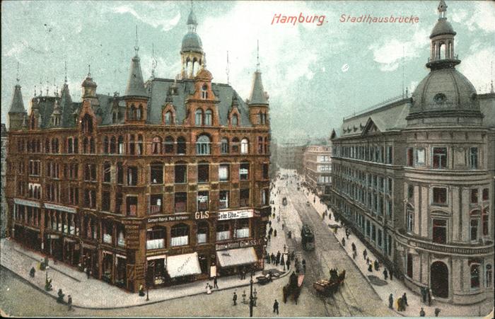HAMBURG  CITY Stadthausbruecke