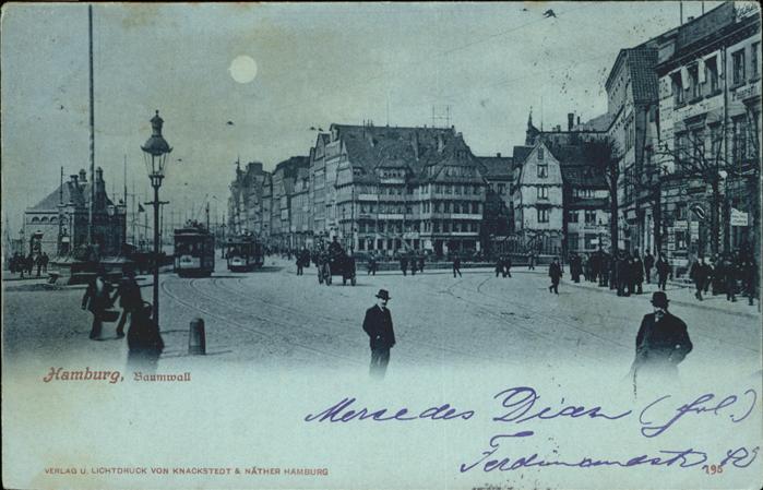 HAMBURG  CITY Baumwall