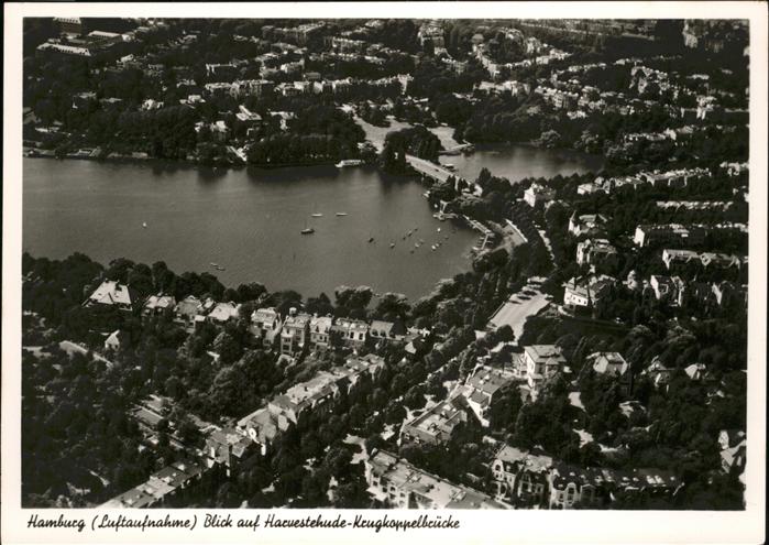 HAMBURG  CITY Harvestehude Luftbild