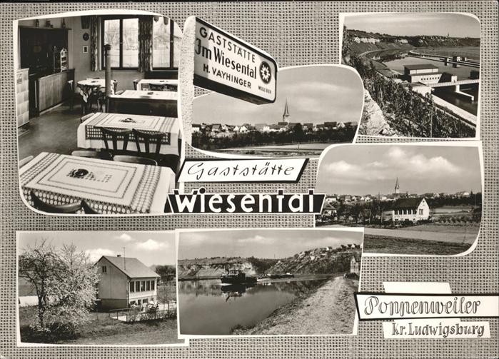 Poppenweiler Ludwigsburg Gaststätte Wiesental