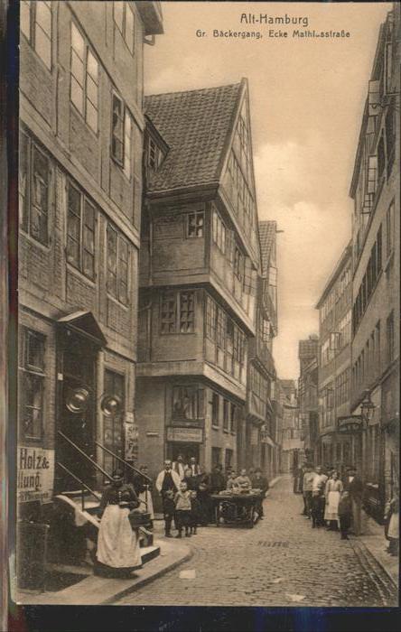 HAMBURG  CITY Gr. Baeckergang