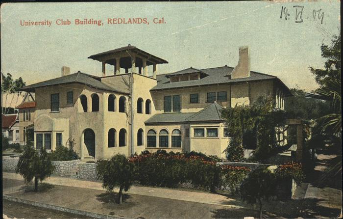 Redlands United States University Club Building
