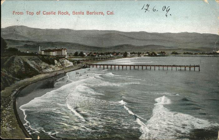 Santa Barbara California Castle Rock