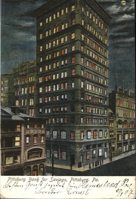 Pittsburg Pennsylvania Bank for Savings