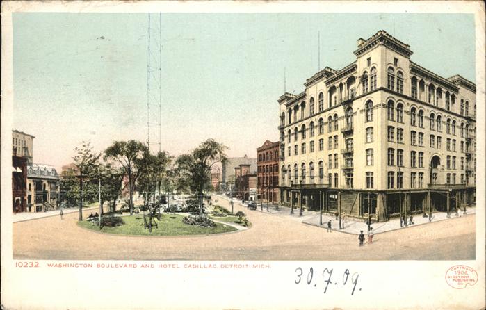 Detroit Michigan Washington Boulevard