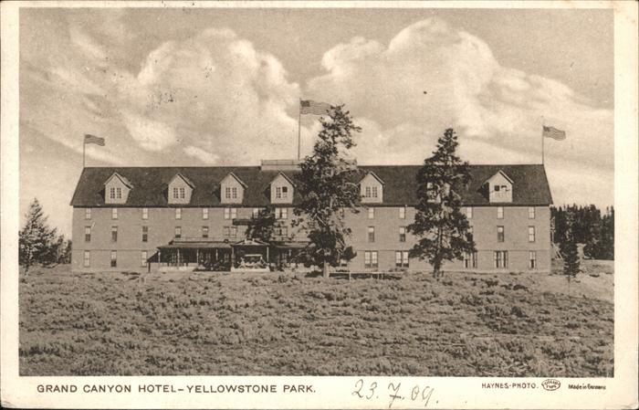 Yellowstone National Park Grand Canyon Hotel