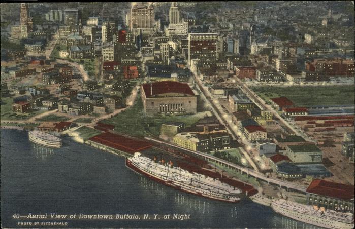Buffalo New York Aerial View