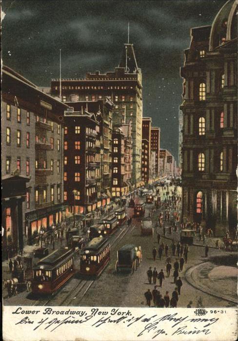 New York City Lower Broadway
