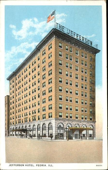 Peoria Illinois Jefferson Hotel