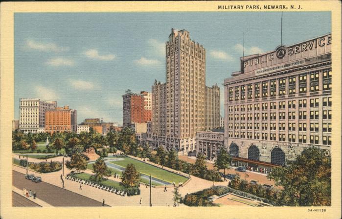 Newark New Jersey Military Park