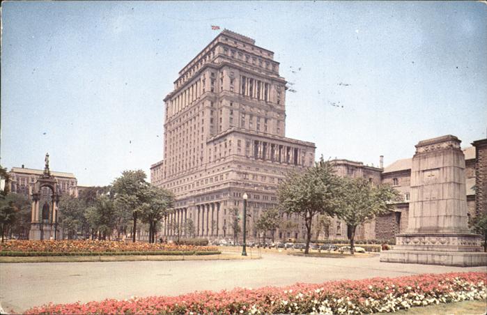 Montreal Quebec Sun Life Building